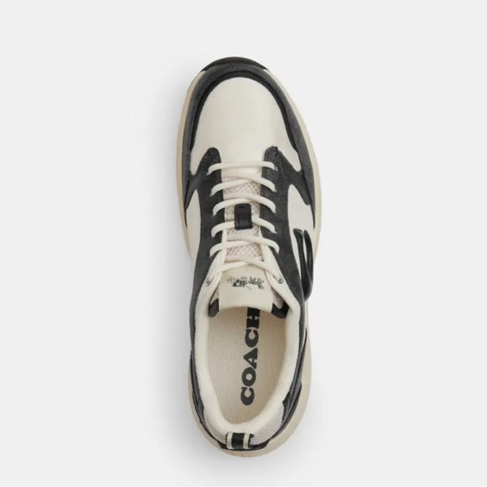 Coach Signature tech runner in Graphite - Picture 4 of 12